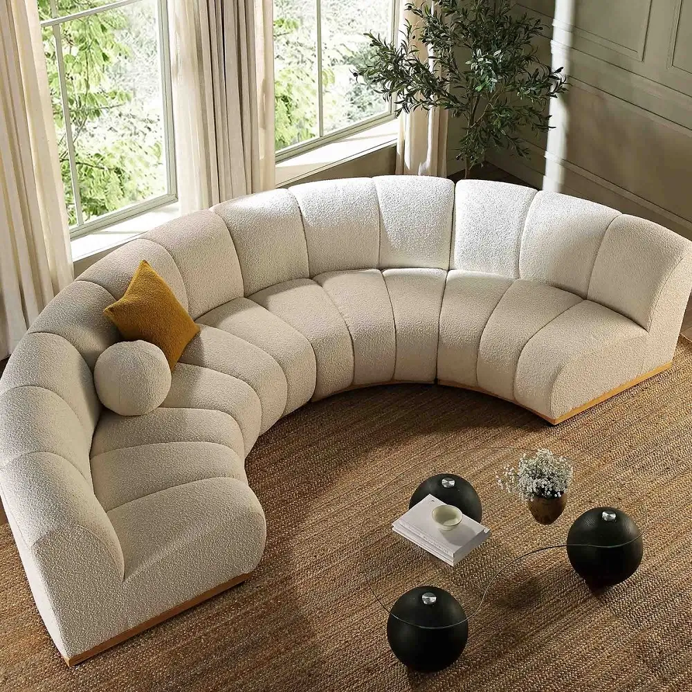Custom Curved Sofa 4 Custom Curved Sofa