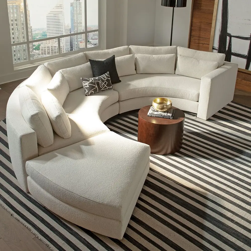 Custom Curved Sofa 6 Custom Curved Sofa