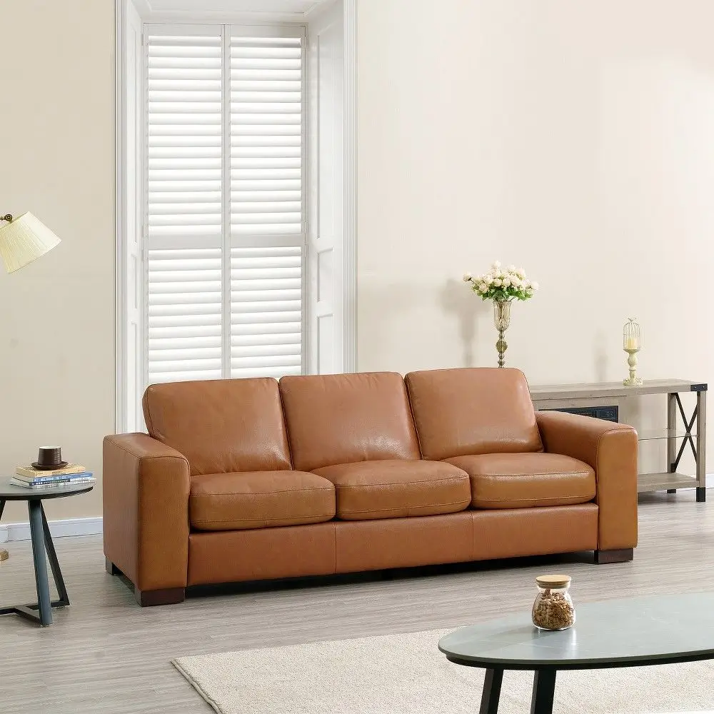 Custom Leather Sofa S11 Custom Leather Sofa