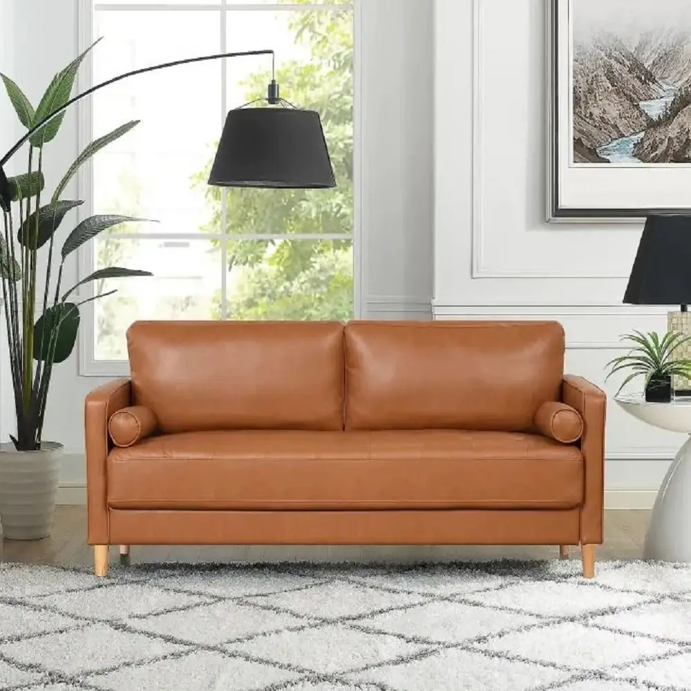 Custom Leather Sofa S19 Custom Leather Sofa