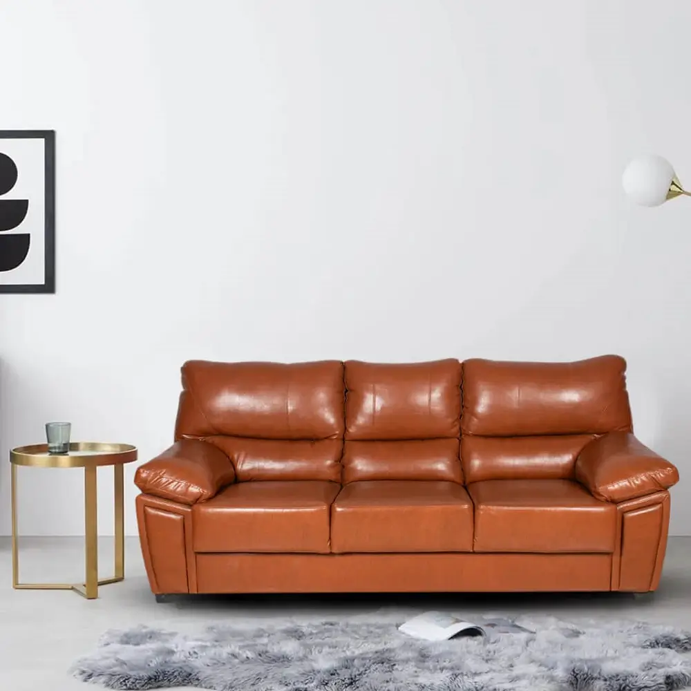 Custom Leather Sofa S4 Custom Leather Sofa