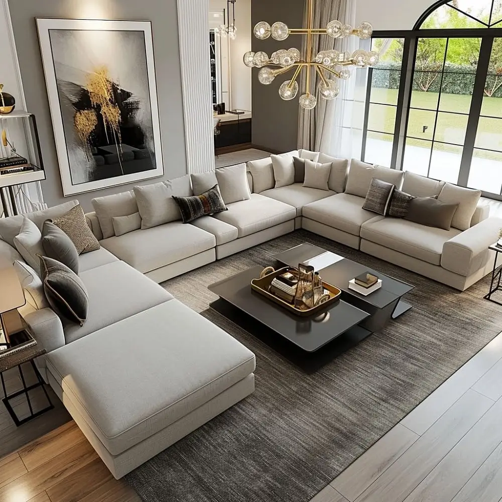 Custom Sectional Sofa S5 Custom Sectional Sofa