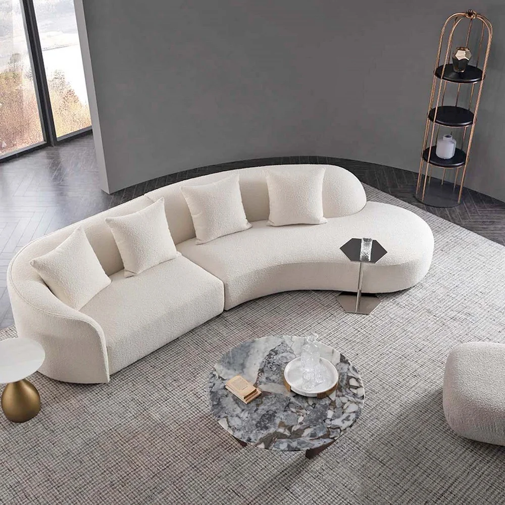 Custom Curved Couch S2 Custom Curved Couch