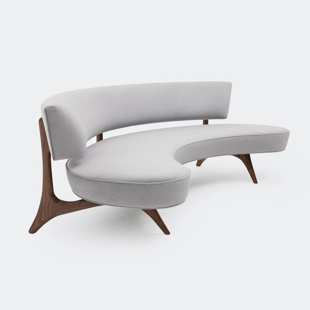 Custom Curved Couch S4 Custom Curved Couch