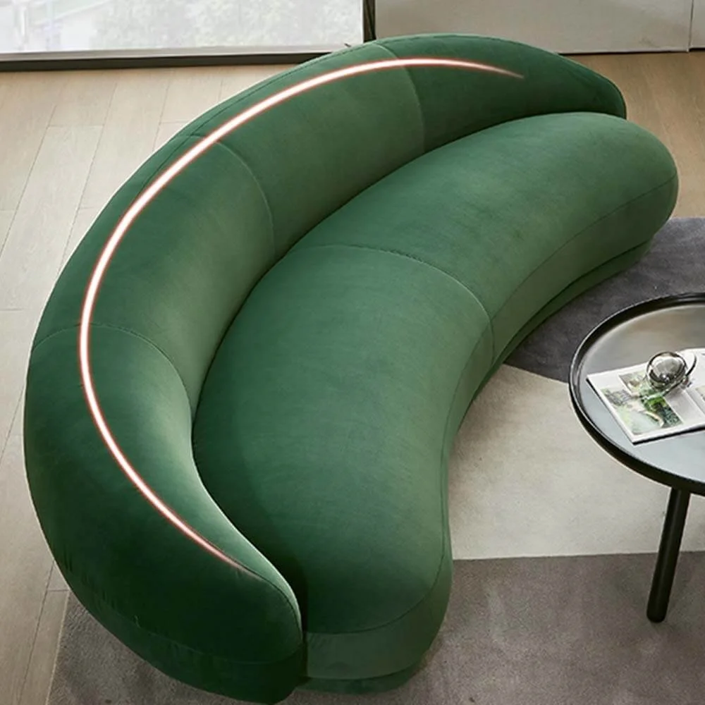 Custom Curved Couch S5 Custom Curved Couch S5