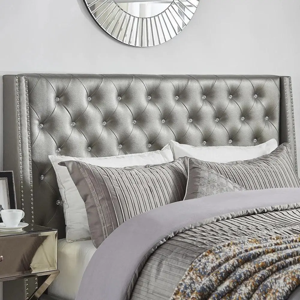 Tufted Upholstered Headboard 2 Tufted Upholstered Headboard