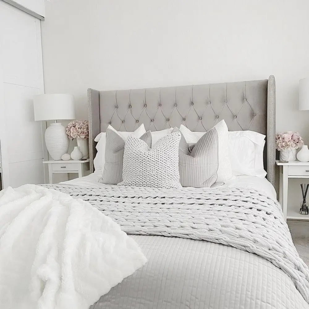 Tufted Upholstered Headboard 5 Tufted Upholstered Headboard