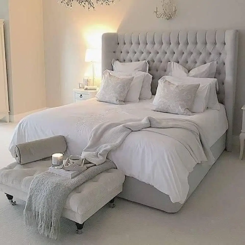 Tufted Upholstered Headboard 6 Tufted Upholstered Headboard
