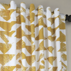 back loop curtains