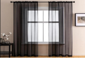 Read more about the article black chiffon curtains
