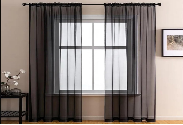 Read more about the article black chiffon curtains