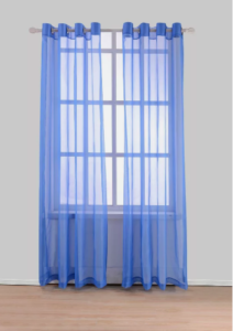 Read more about the article blue chiffon curtains