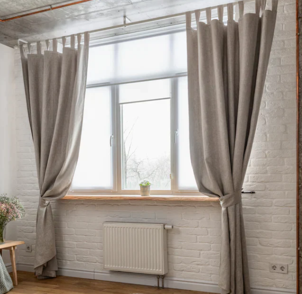 You are currently viewing hanging loops curtains