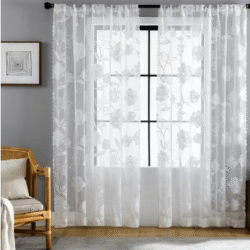 lace curtains for bedroom
