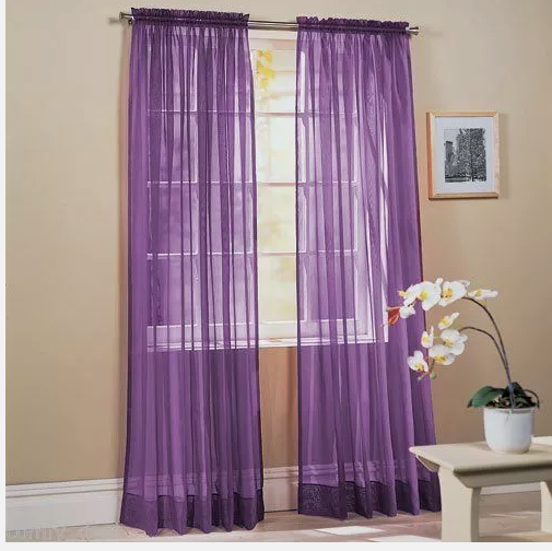 Read more about the article purple chiffon curtains