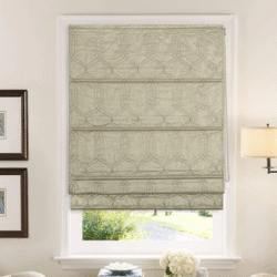 roman blind curtain