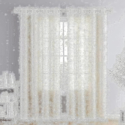 sheer chiffon curtains